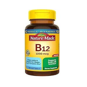 NEW Nature Made Vitamin B12 1000 mcg, 150 softgels